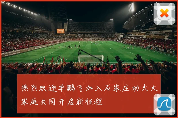 热烈欢迎单鹏飞加入石家庄功夫大家庭共同开启新征程
